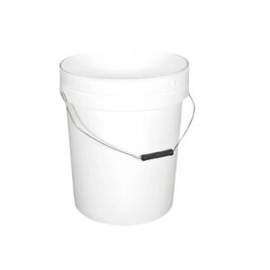 cubeta 19 lts con tapa y con asa metalica