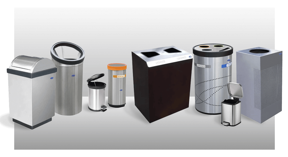 Contenedores de acero inoxidable