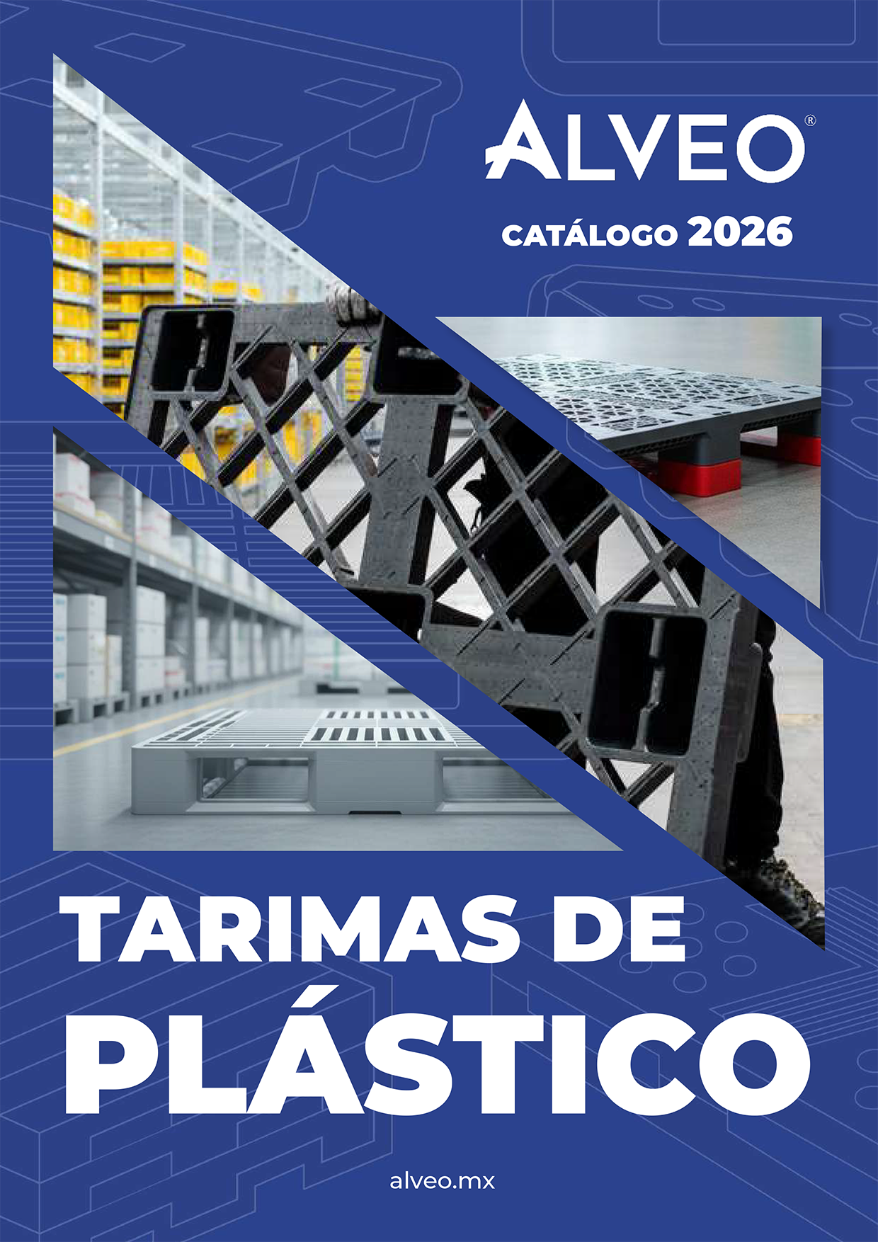 Portada Catálogo Tarimas de Plástico 2026