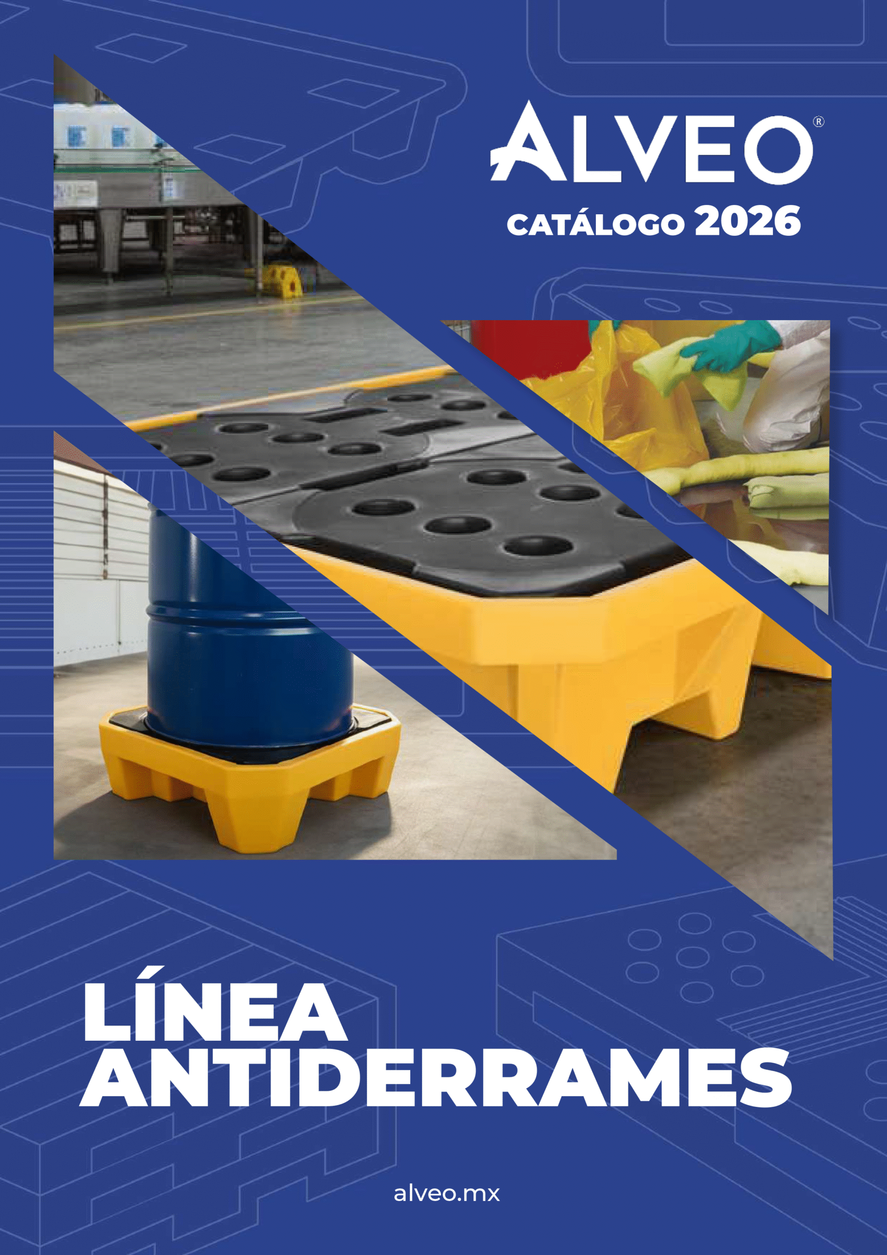 Portada Catálogo Línea Antiderrames