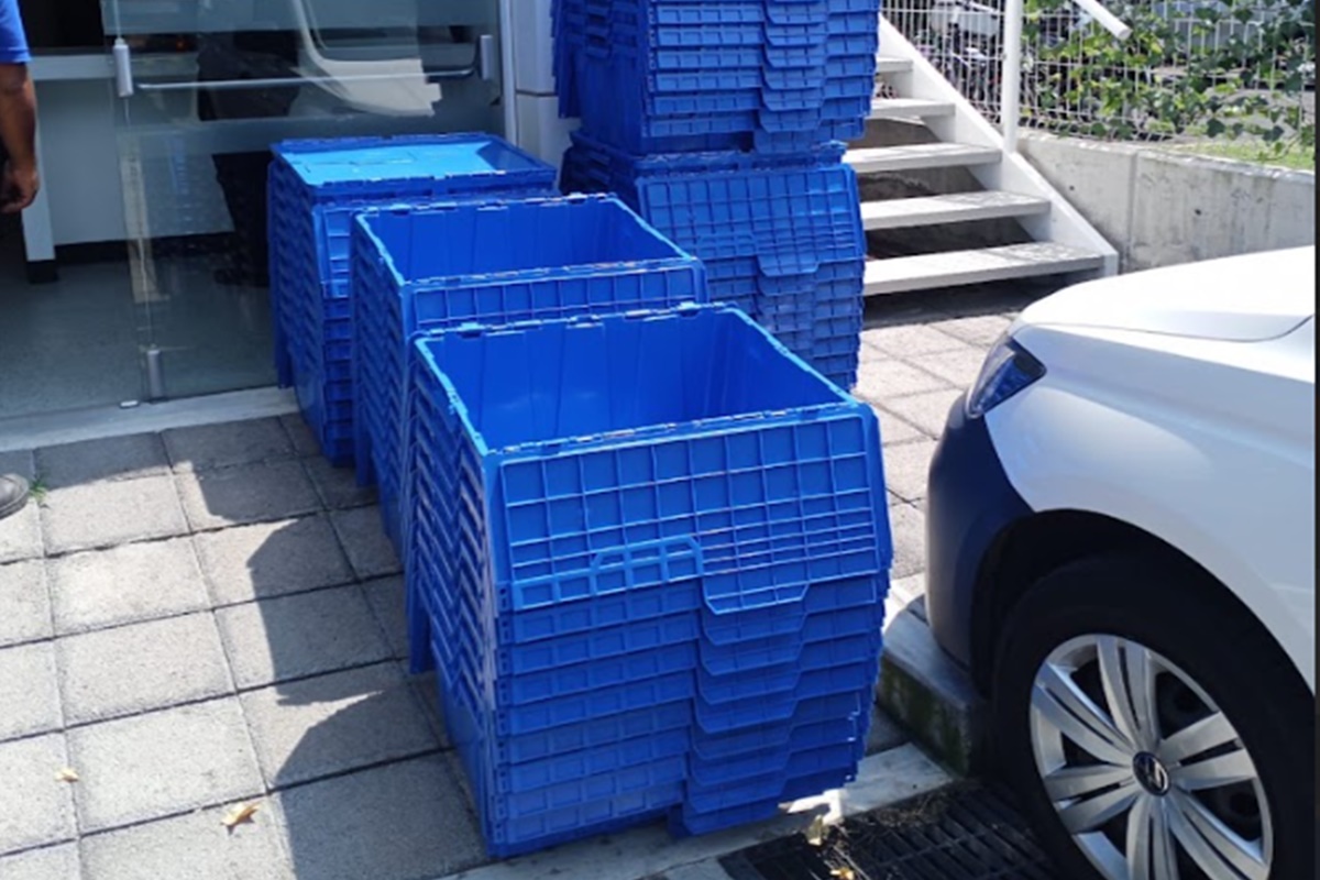 CAJAS CON TAPA Y VISAGRAS