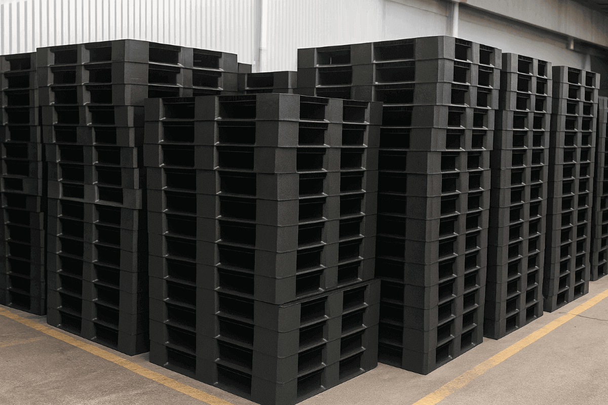 tarimas de plástico para rack