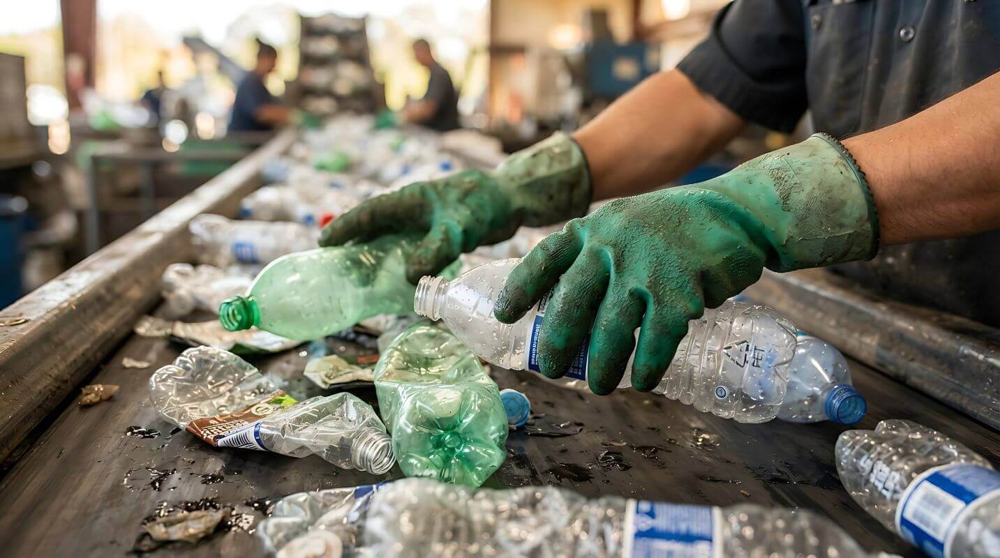 centro de reciclaje de botellas